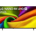 LG 65NU850B6LA.AMCN NANO 4K UHD AI NU85 Smart TV 2026