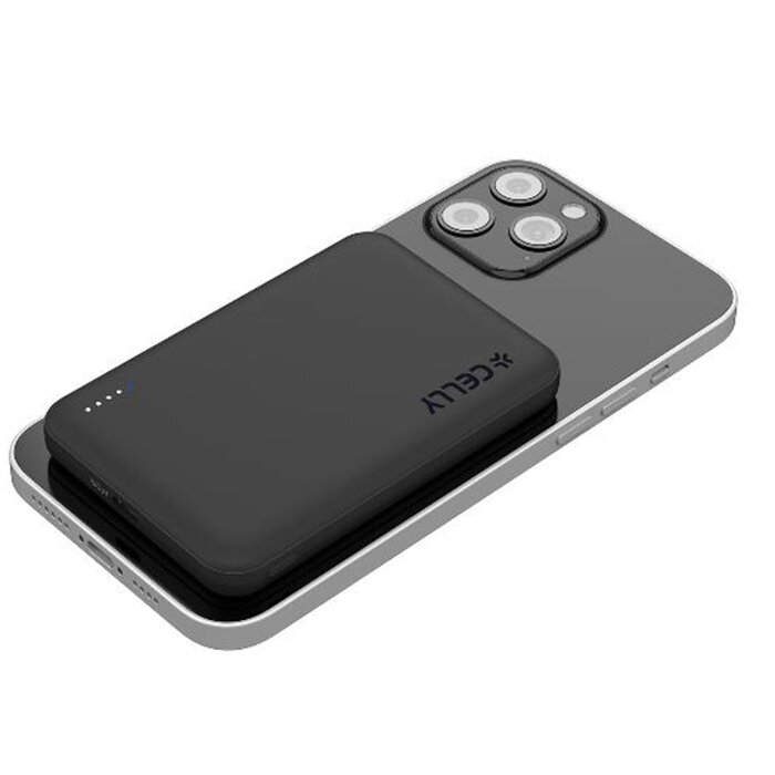 Celly MAGSAFE POWERBANK 5000MAH BK