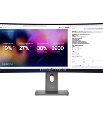 Lenovo ThinkVision P40WD-40 Curved 39.7 " WUHD 5120x2160 4ms 120 Hz Eclipse Black