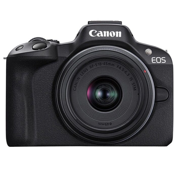 Canon EOS R50 RF-S 18-45 Creator Kit Black