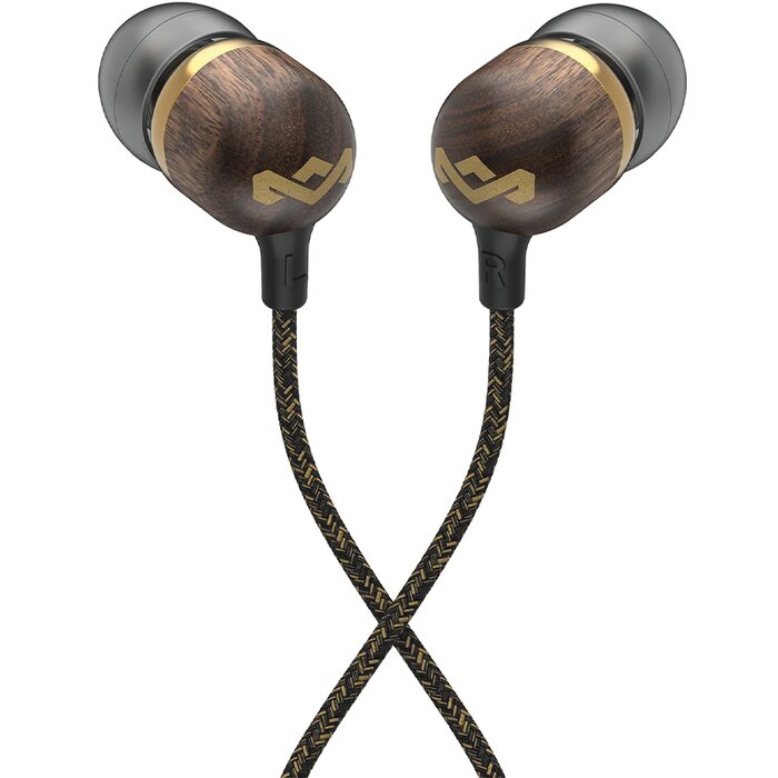 House of Marley EM-JE042-BA  S. JAMAICA WIRED USB-C EARBUDS Black