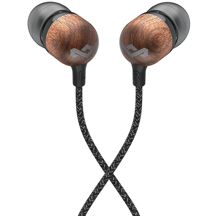House of Marley EM-JE042-SB  S. JAMAICA WIRED USB-C EARBUDS Signature Black