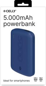 Celly POWERBANK ENERGY 5000MAH EVO BLUE