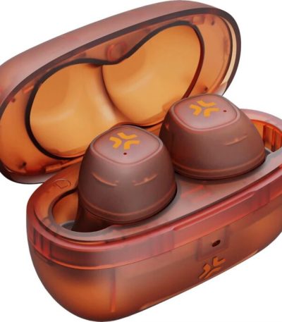 Celly TRANSPARENT TWS BUSD ORANGE