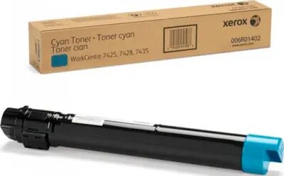 Xerox 006R01402, Toner Cartridge Cyan, WC 7425, 7428, 7435 (15,000 Pages)