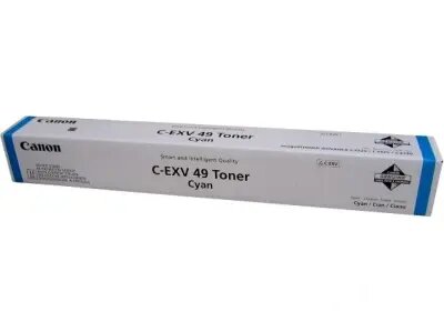 Canon C-EXV49 Toner Cartridge Cyan,IR C3320, IR C3325, IR C3330, IR C3525i, IR C3520i, IR C3530i, iR-ADV DX C37xx Series (19000 Pages)