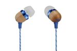 House of Marley EM-JE041-DNB  Smile Jamaica In-Ear Headphones With Remote And Microphone  DENIM