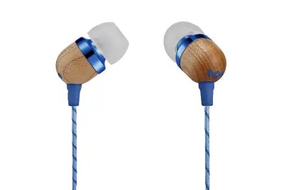 House of Marley EM-JE041-DNB  Smile Jamaica In-Ear Headphones With Remote And Microphone  DENIM