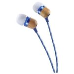 House of Marley EM-JE041-DNB  Smile Jamaica In-Ear Headphones With Remote And Microphone  DENIM