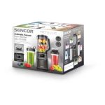 Sencor SBU 7878BK Automatic Vacuum Super Blender, Multicyclon Blending with Titan 8-blades, 7 Programs for Perfect Blending Results, Tritan (PCTG) Mat