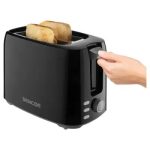 Sencor STS 2607BK Toaster, 2 slots for making two slices, Three functions in one, Electronic timer, 7 toasting intensity levels, Power input: 750 W, 2