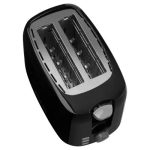 Sencor STS 2607BK Toaster, 2 slots for making two slices, Three functions in one, Electronic timer, 7 toasting intensity levels, Power input: 750 W, 2