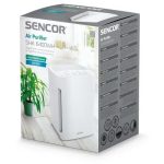 Sencor SHA 6400WH Air Purifier, 3 Cleaning Speeds, Lamp Lifetime: 20,000 Hours, Noise Level: 55dB(A), Area: up to 20m2, Power Input: 60W, Dimensions (
