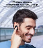 Choetech BH-T60 ENC+ANC TWS earphone With 4 Mics Black - Image 3