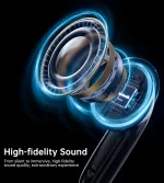 Choetech BH-T60 ENC+ANC TWS earphone With 4 Mics Black - Image 4