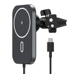 Choetech T200-F Magnetic 15W wireless car charger holder For Iphone 12 / 13 - Image 5