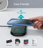 Choetech T570-S 2 In 1 Wireless 10W Charger, Phone + Watch - Image 3