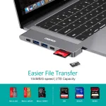 Choetech HUB-M14 7-In-1 USB-C Multiport Adapter For Mac - Image 3