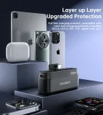 Choetech B740 PD20W 5 000 mAh Power Bank Black - Image 6