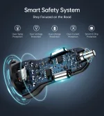 Choetech TC0005 C3.0 + PD20W 38W Car Charger - Image 5