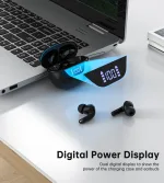 Choetech BH-T60 ENC+ANC TWS earphone With 4 Mics Black - Image 5