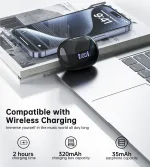 Choetech BH-T60 ENC+ANC TWS earphone With 4 Mics Black - Image 6