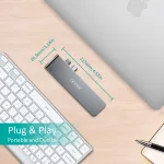 Choetech HUB-M14 7-In-1 USB-C Multiport Adapter For Mac - Image 2