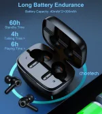 Choetech BH-T06 TWS bluetooth earphone 4mics - Image 6