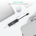 Choetech HUB-U02 4-In-1 USB-C to RJ45 Adapter - Image 7