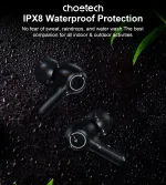 Choetech BH-T06 TWS bluetooth earphone 4mics - Image 7