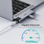 Choetech HUB-M24 7-In-2 MacBook Pro/Air USB Adapter USB C Hub - Image 3