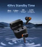 Choetech BH-T19 EyeAura Minion wireless TWS Black - Image 2