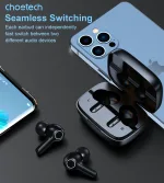 Choetech BH-T06 TWS bluetooth earphone 4mics - Image 8
