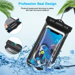 Choetech WPC007-BK Universal water-proof bag Black - Image 4