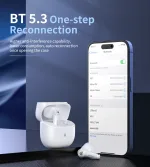 Choetech BH-T19 EyeAura Minion wireless TWS White - Image 3