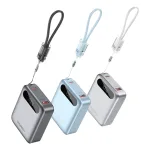 Choetech B860 PowerLeap 10000mAh — ვერცხლისფერი