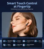 Choetech BH-T19 EyeAura Minion wireless TWS Black - Image 6