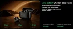 Choetech BH-T86 Aura True Wireless — შავი