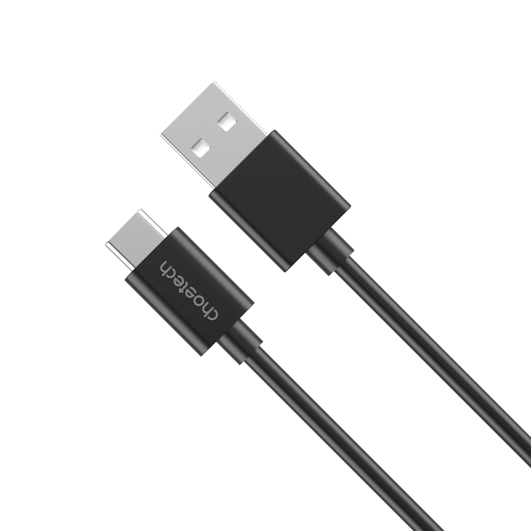 AC0002-V4-1.webp Choetech AC0002 1m usb-A to type-c PVC cable - Image 1