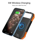 Choetech B659 10000mAh Solar Power Bank with Wireless Charge - Image 6