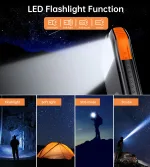 Choetech B659 10000mAh Solar Power Bank with Wireless Charge - Image 7