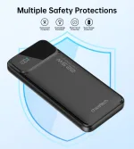 Choetech B728 PD22.5W Dual USB-A+Type-C Power bank 10000mAh - Image 4