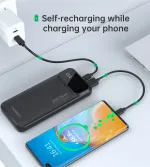 Choetech B728 PD22.5W Dual USB-A+Type-C Power bank 10000mAh - Image 5