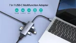 Choetech HUB-M19 7 in 1 USB-C to HDMI Multiport Adapter - Image 5
