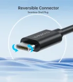 Choetech CC0002 1m type-c to type-c PVC cable - Image 3