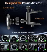 Choetech H093 Magnetic Car Phone Mount - Image 8