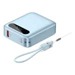 Choetech B860 PowerLeap 10000mAh — ვერცხლისფერი - Image 3