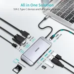 Choetech HUB-M15 9-In-1 USB-C Multiport Adapter