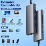 Choetech HUB-M19 7 in 1 USB-C to HDMI Multiport Adapter - Image 6