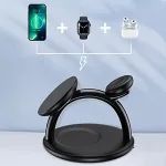 Choetech T587 15W  3 in 1 Holder Magnetic Wireless Charger for Iphone - Image 7